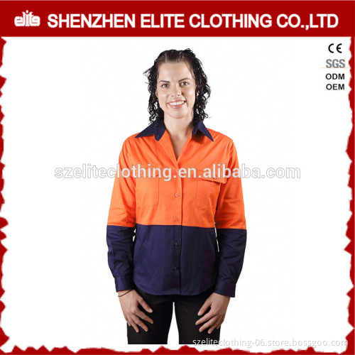 2017 european custom working mine safety clothing for women